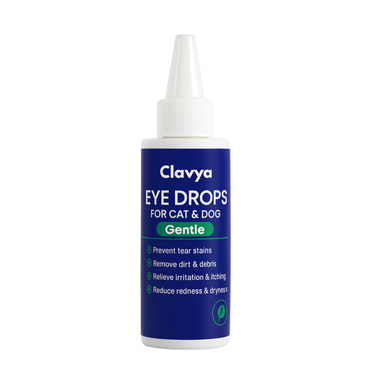 Clavya™ Pet Eye Drops – Blueberry Soothing Formula for Allergy & Irritation