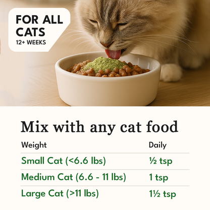 Clavya™ Hairball Relief Powder For Cats